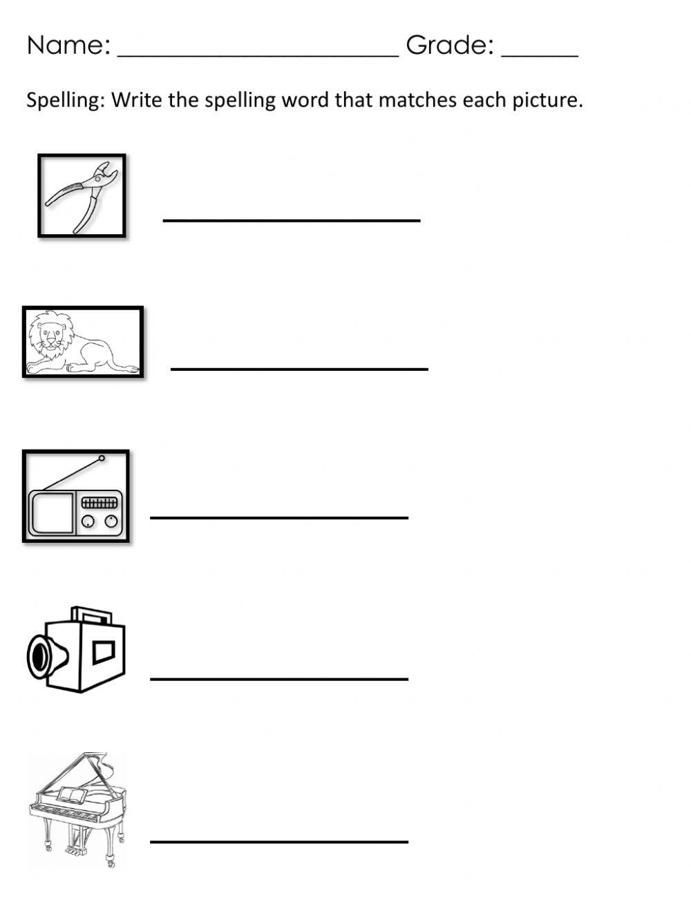 Spelling -Syllables vv
