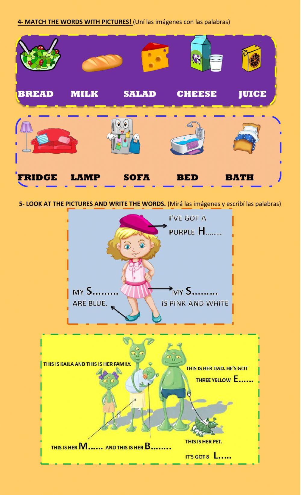 Children 1 final test GRAMMAR AND VOCABULARY