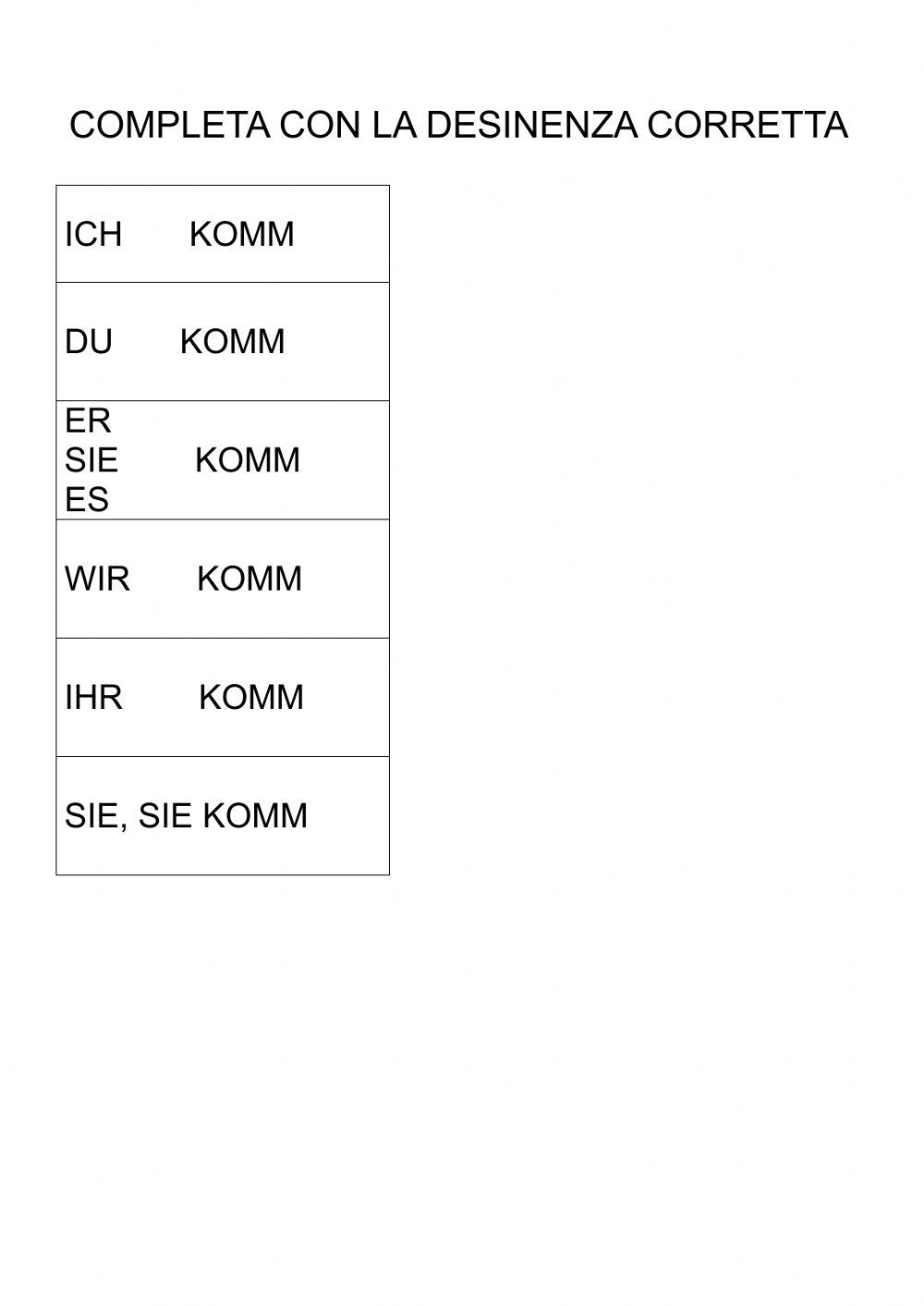 Woher kommst du? da dove vieni? Woher kommst du? da dove vieni?