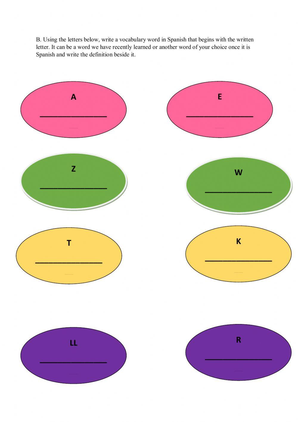 El Alfabeto-Vocales y Consonantes