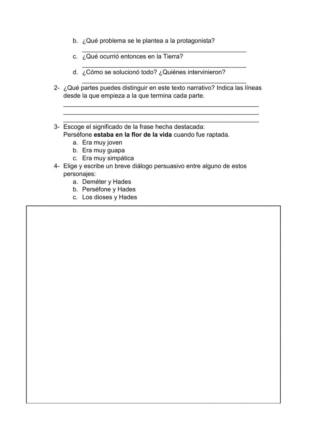 Lengua Castellana 6º