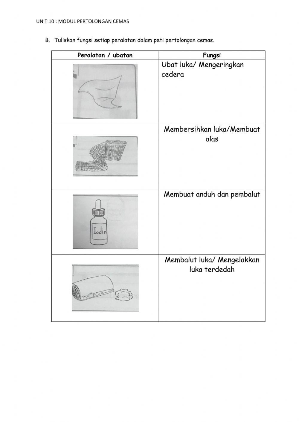 Pertolongan Cemas tahun 6