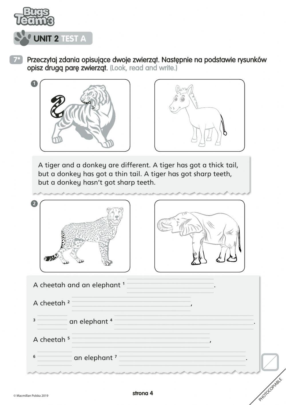 Bugs Team 3 Unit 1 Słówka Bugs Team 3 unit 2 online exercise for | Live Worksheets