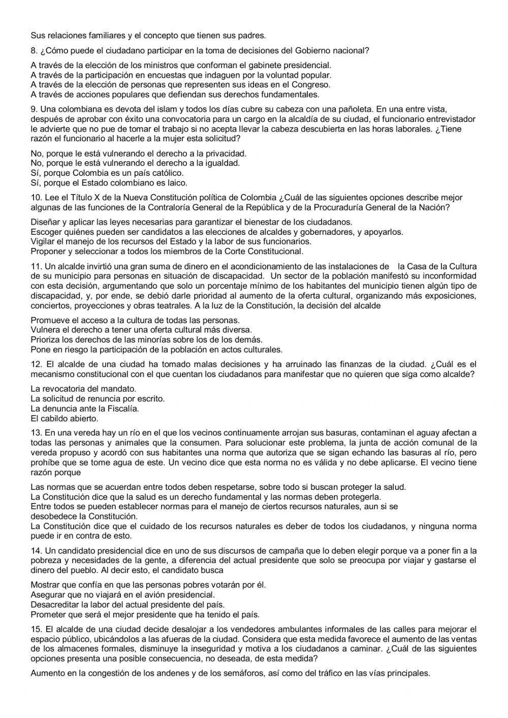 La participación ciudadana