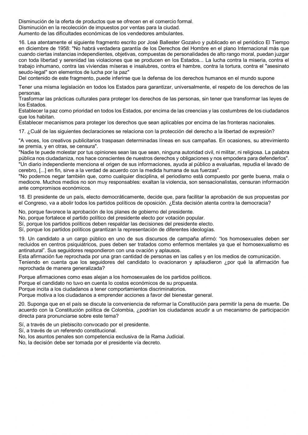 La participación ciudadana