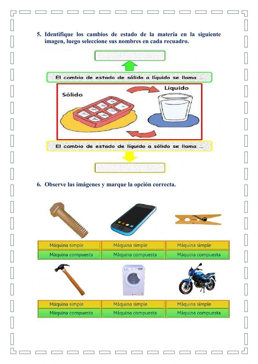 Repaso del 1° parcial del 2° quimestre