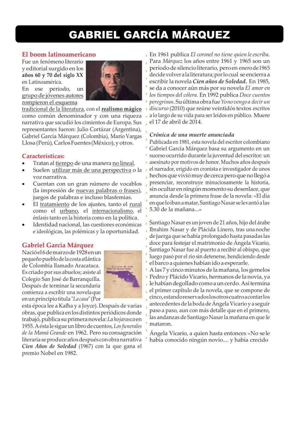 Gabriel García Márquez