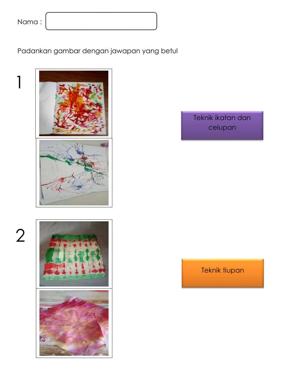 Pendidikan Seni - Teknik seni