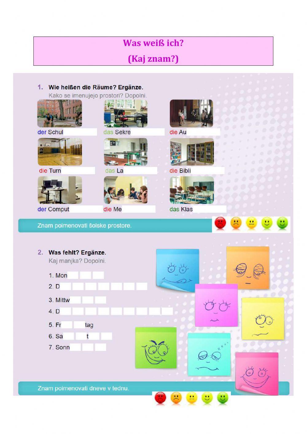 Wiederholung zur Modul 2