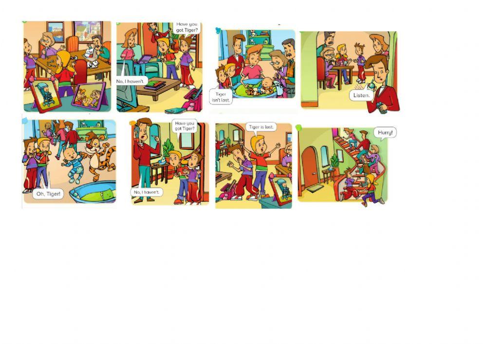 Tiger and Friends 1 p. 30 ex.1 Video 6