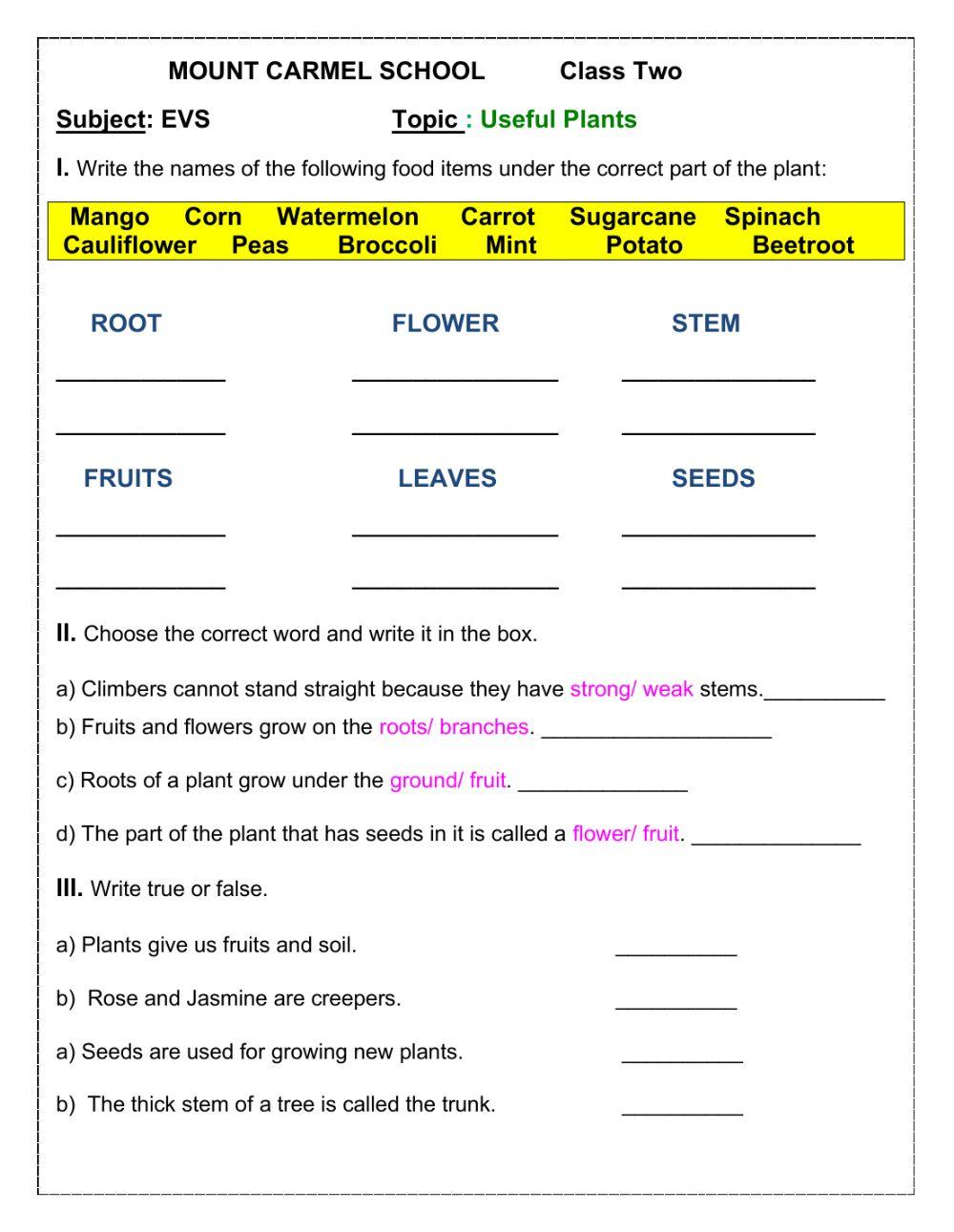 EVS Plants & Animals grade2f_lovely Live