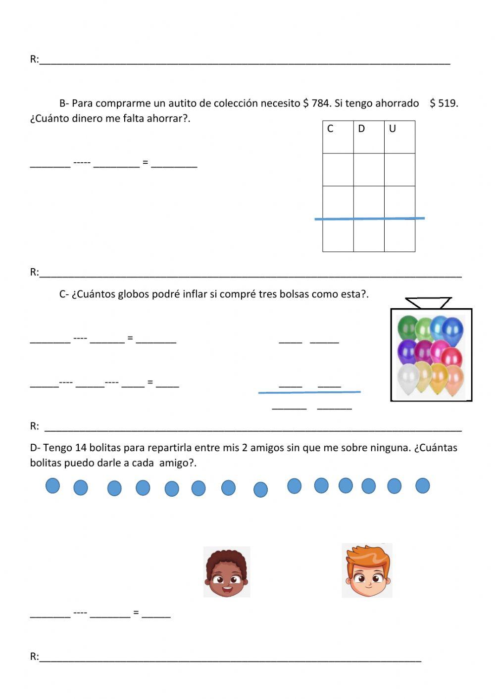 Cuánto aprendí. Matemática.