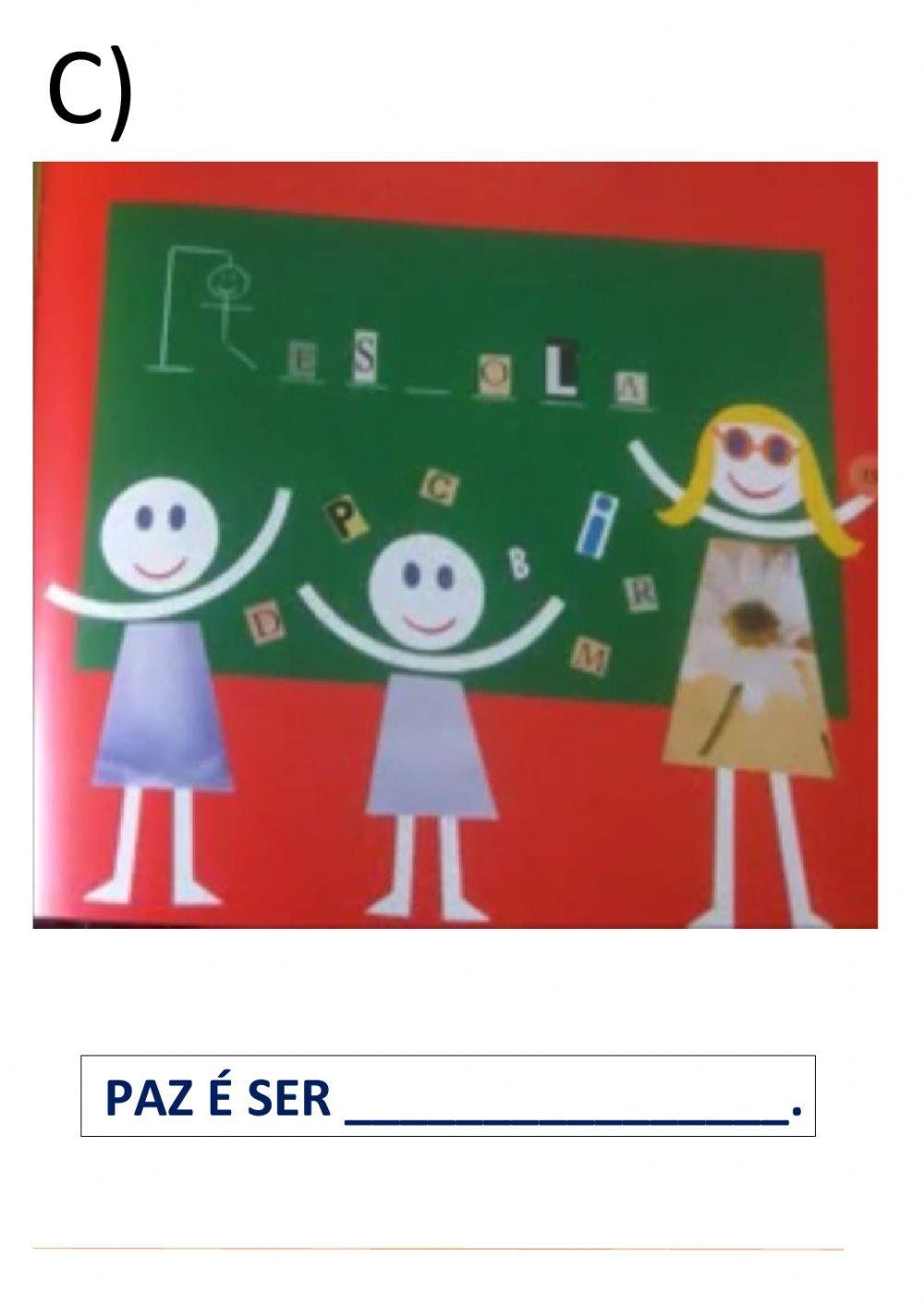 Avaliação de Ensino Religioso - 4º bimestre