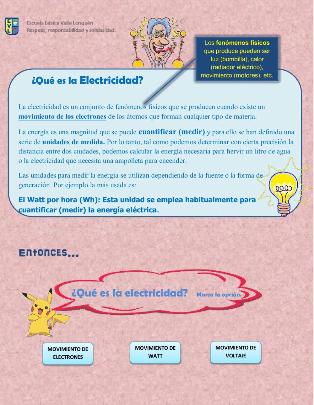 Electricidad y circuitos