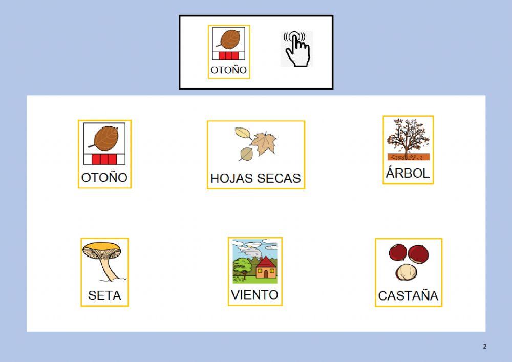 Busca el objeto igual de otoño 1