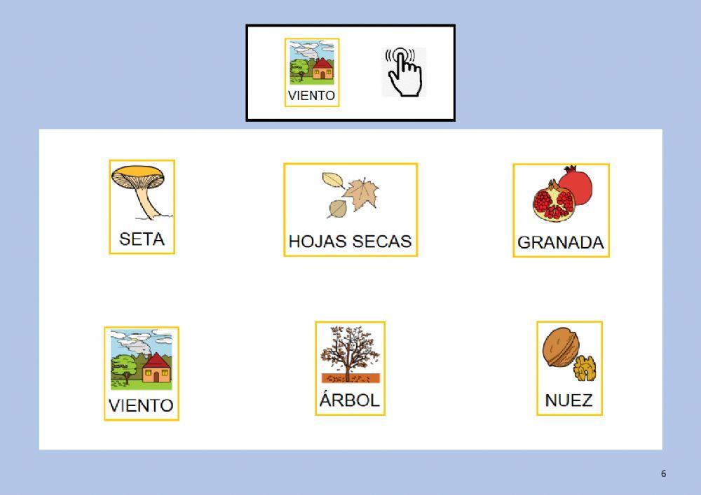 Busca el objeto igual de otoño 1