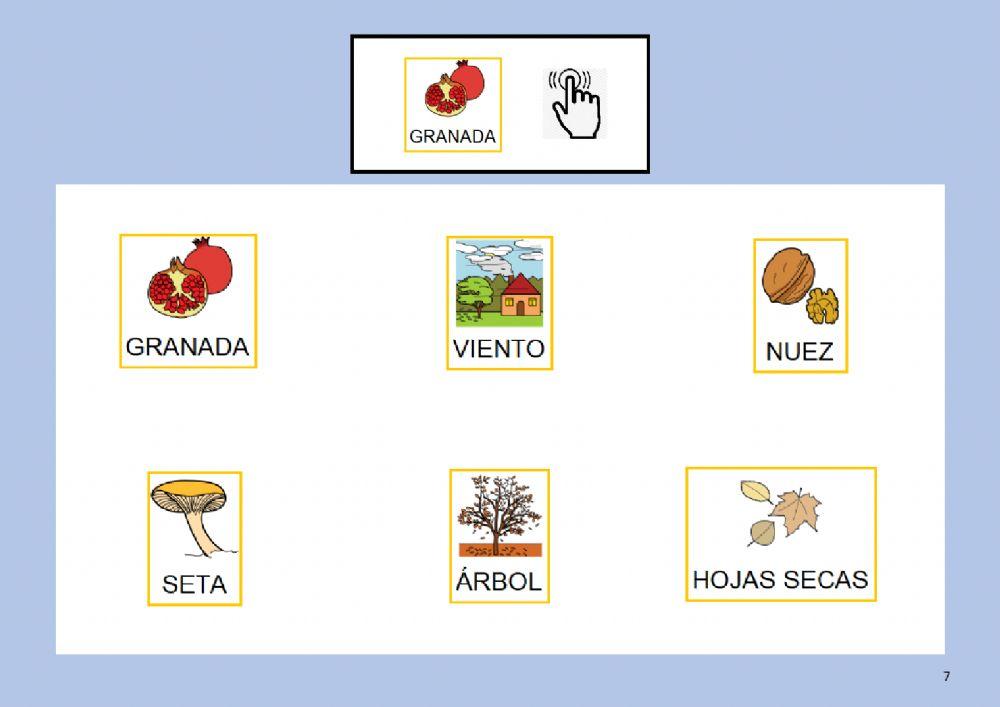 Busca el objeto igual de otoño 1