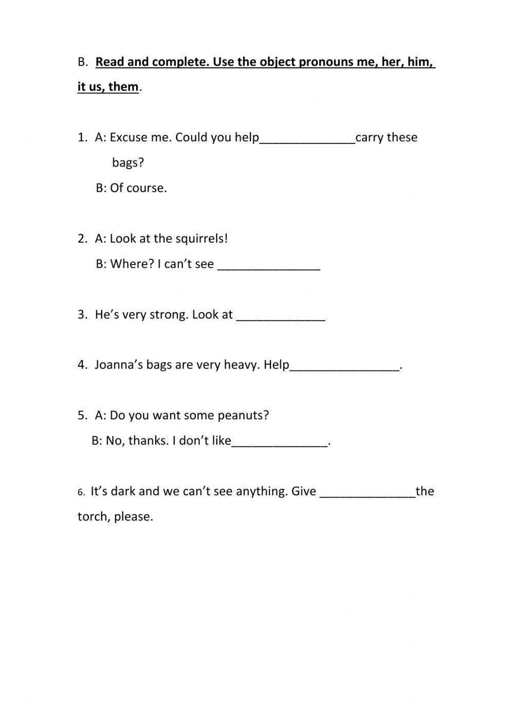 Revision - helping out yr 4