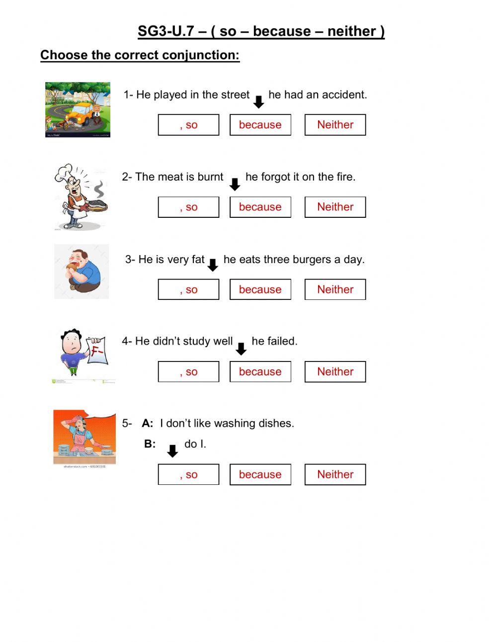 So- because - neither