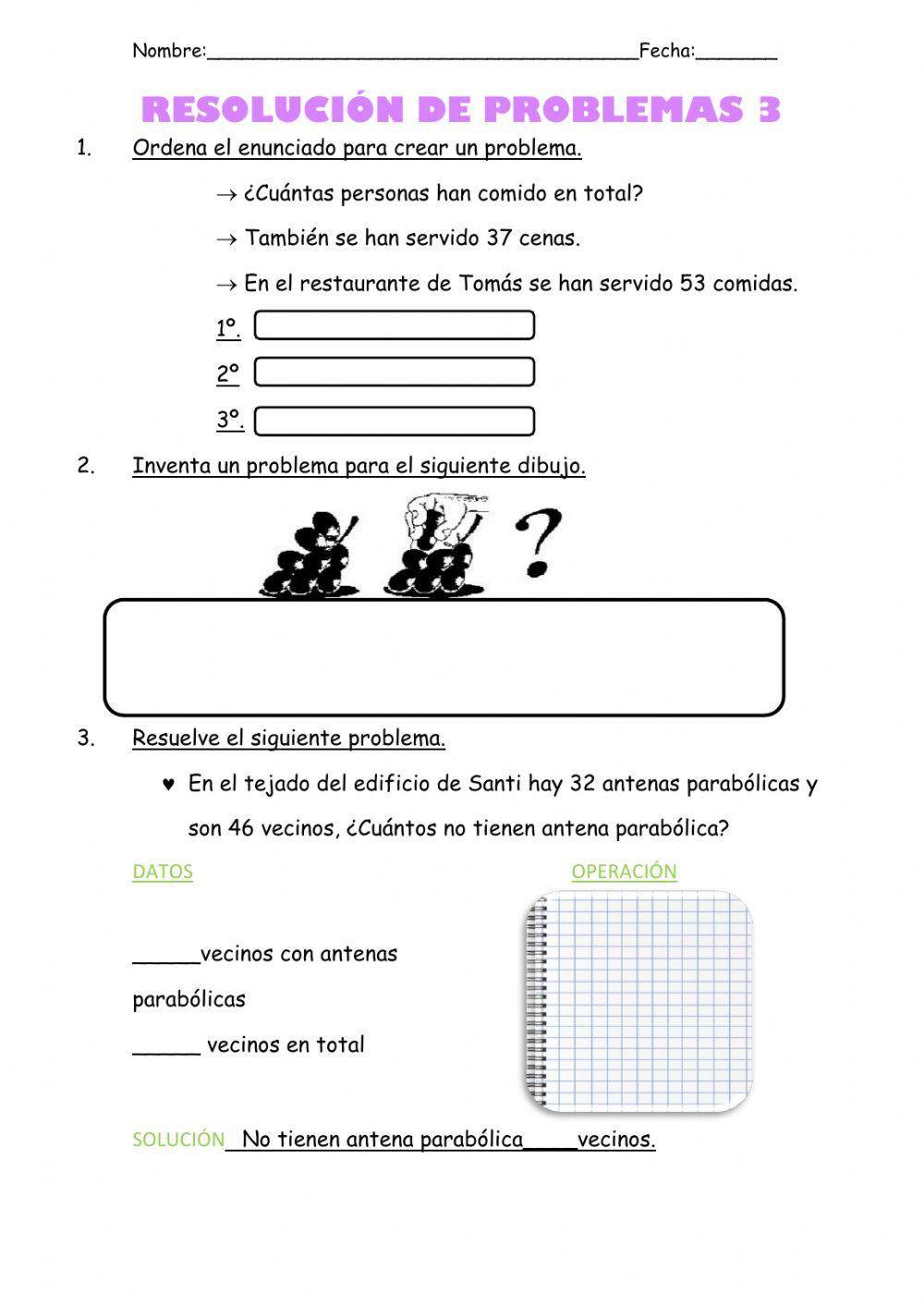 Resolución de problemas 3