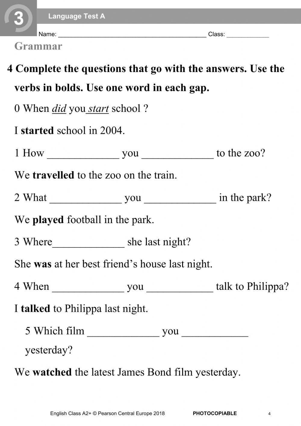 6266526-english-class-a2-unit-3-test-joanna