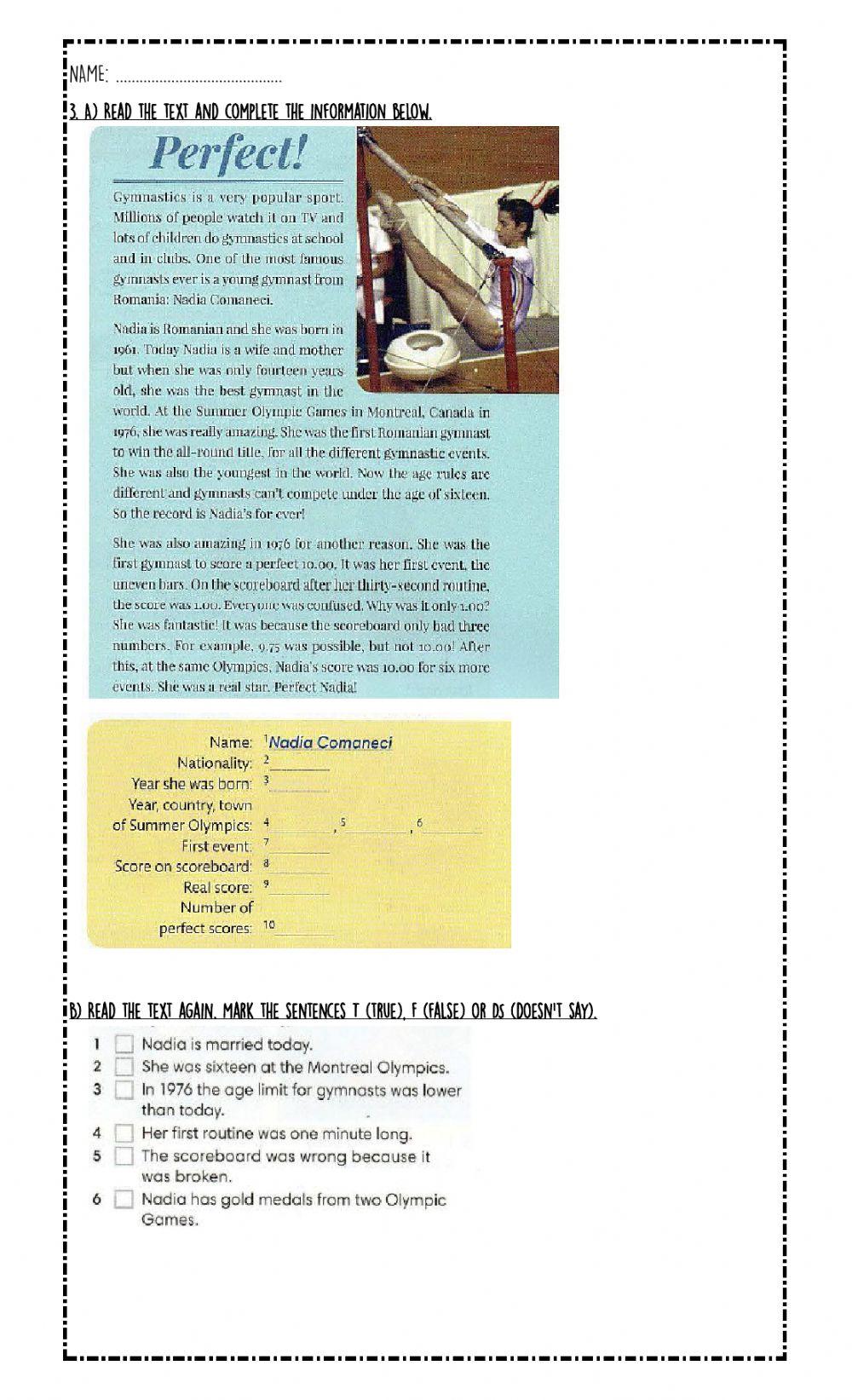 Final exam 3rd jrs reading