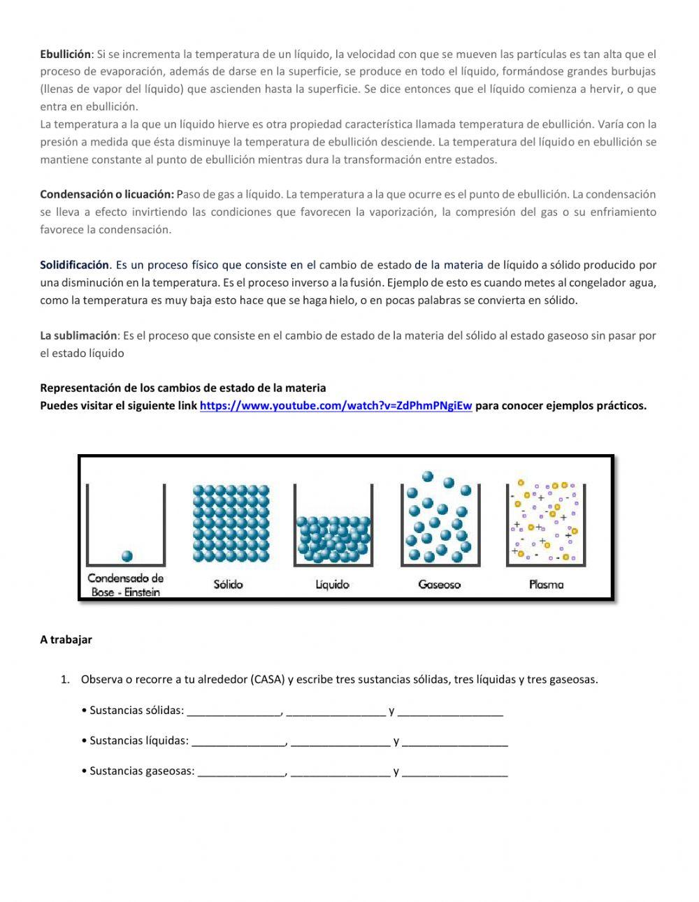 Estados de la materia