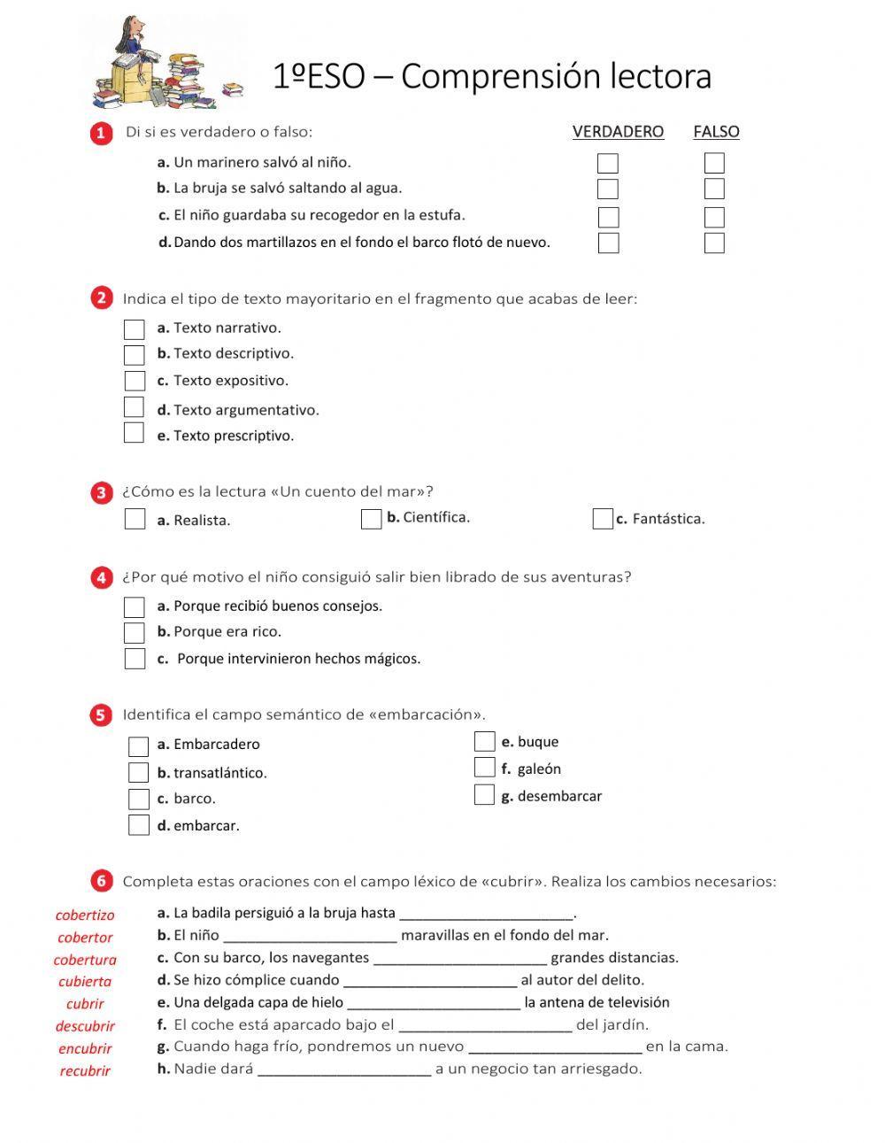 1º ESO C Lectora Un cuento del mar 1º ESO C Lectora Un cuento del mar