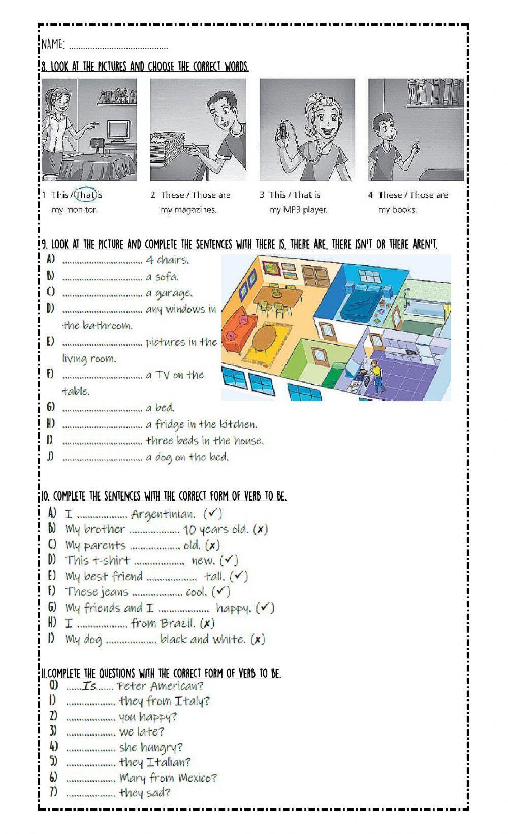Final exam 1st jrs grammar