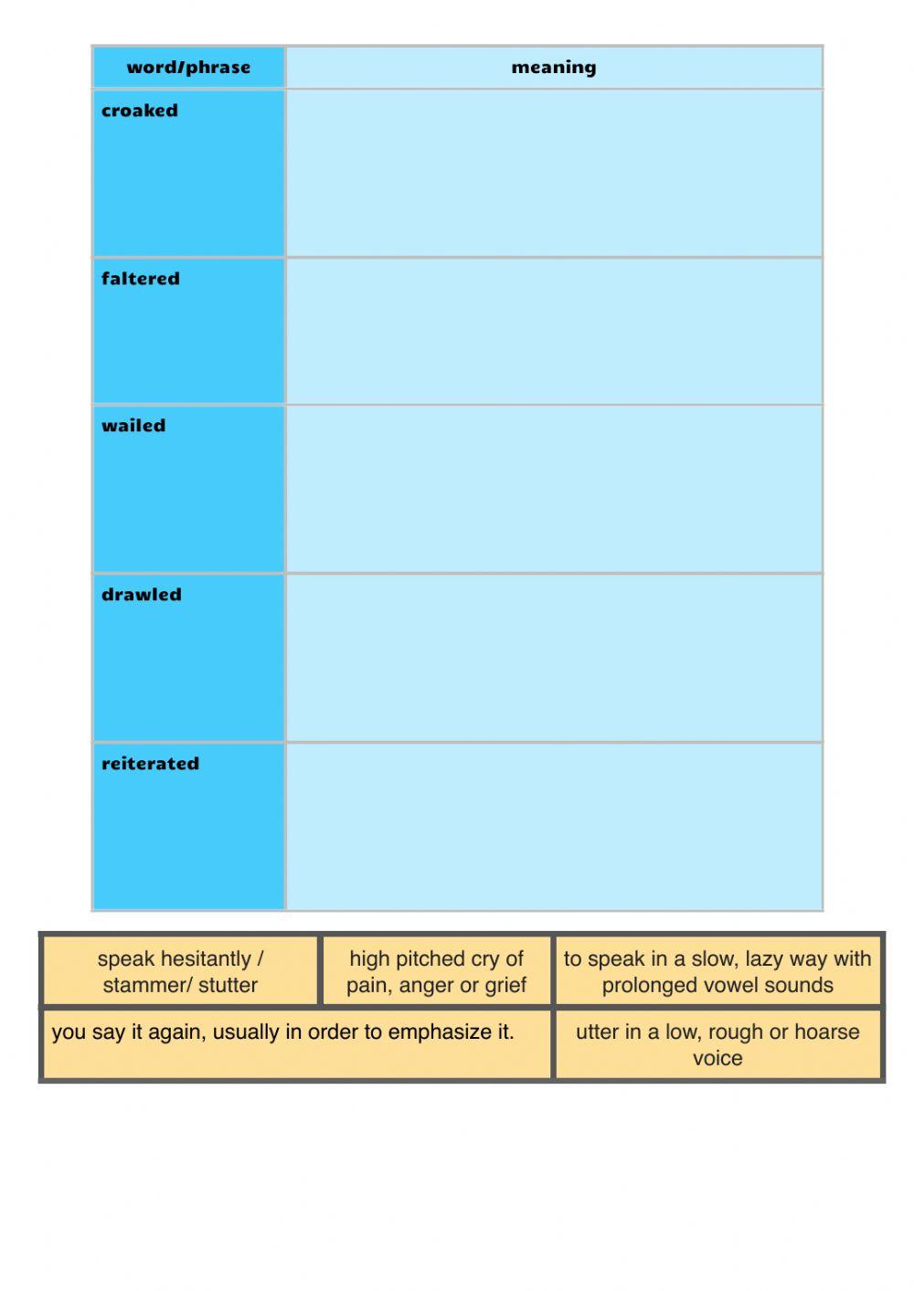 Speech Tags workbook P5-6 Part D