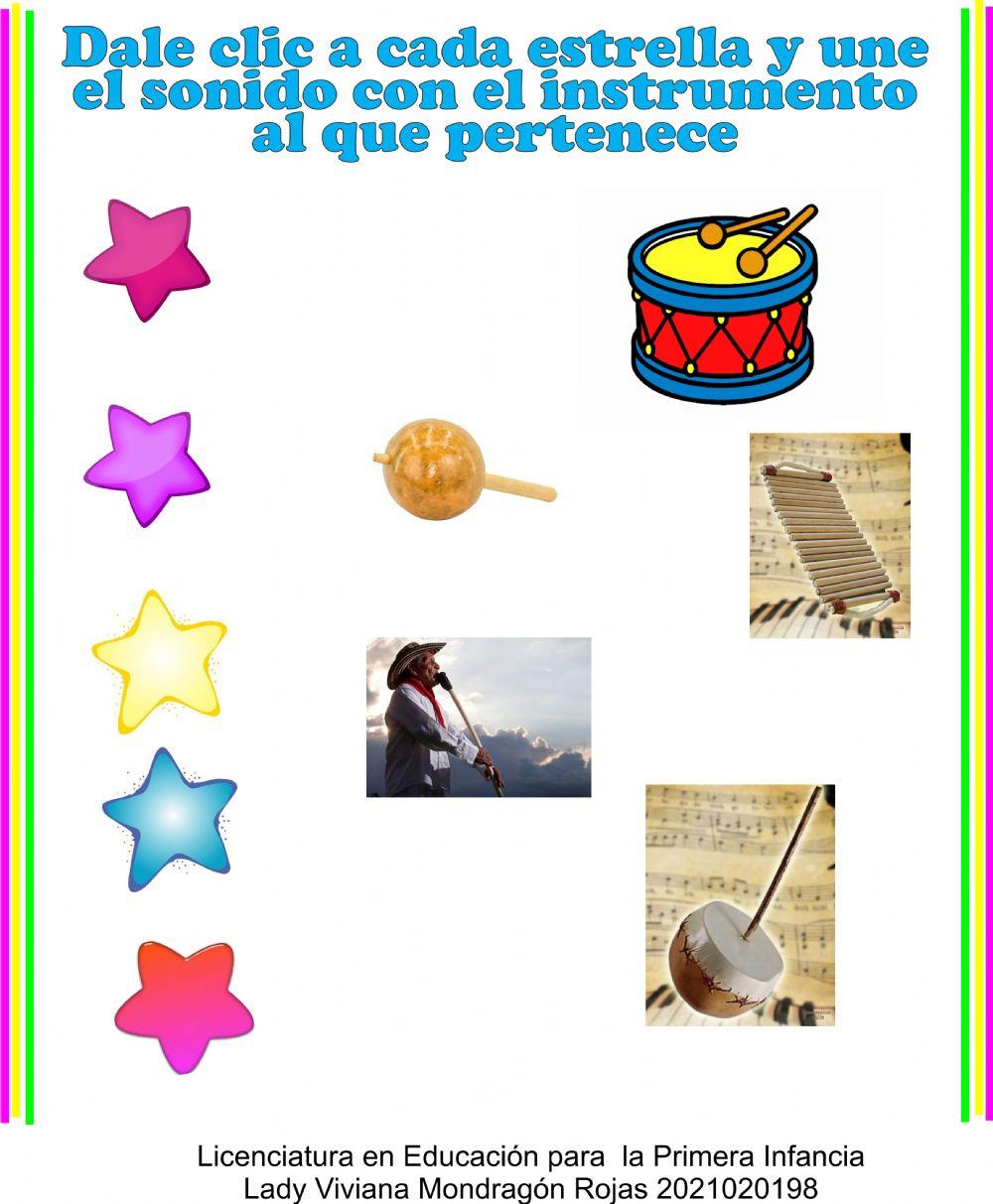 Sonidos de instrumentos