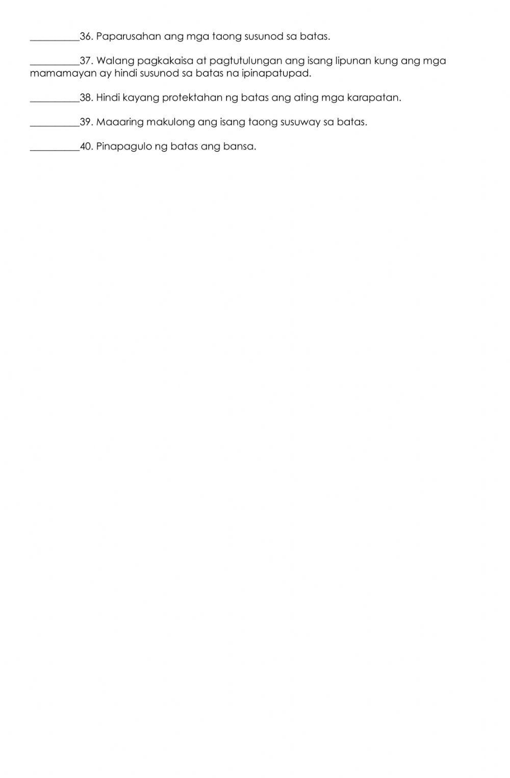 NOV. Monthly Test in ESP