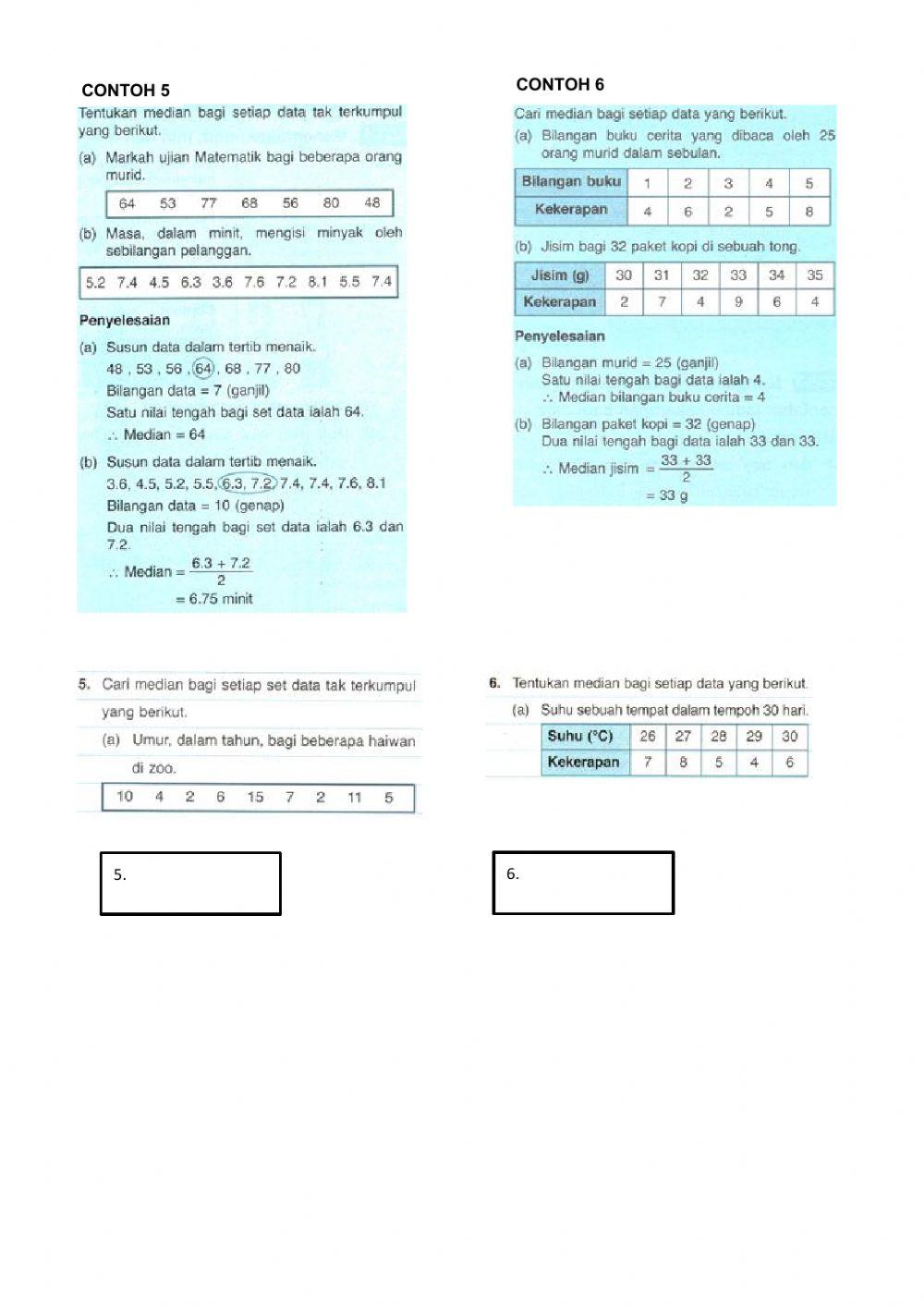 Kuiz t2 bab 12 Sukatan Kecenderungan Memusat 1