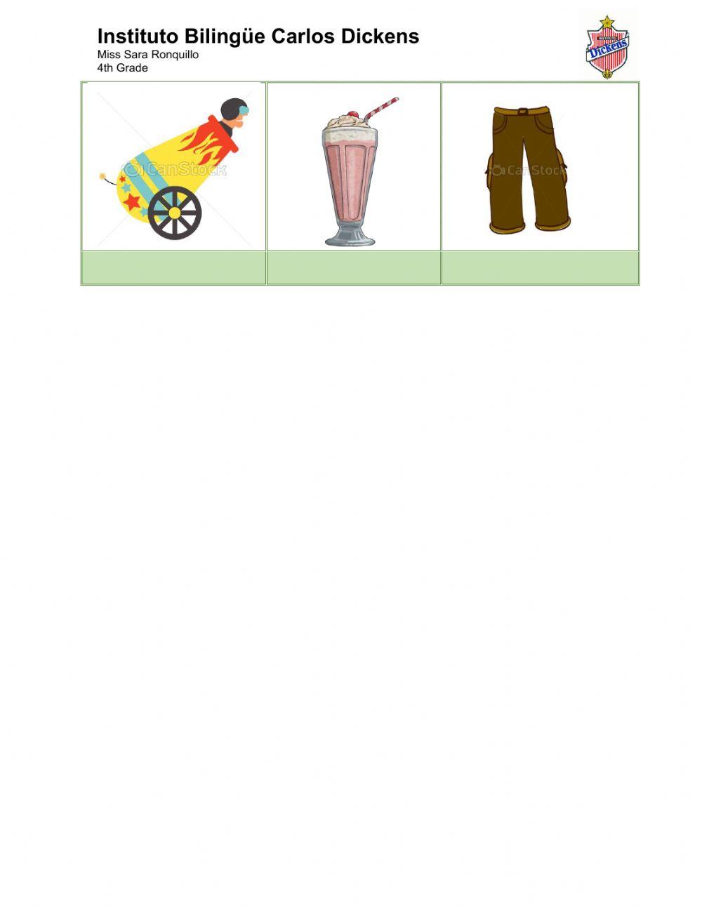 16 - Vocabulary Practice - November 25th