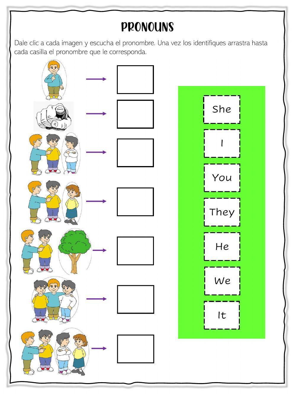 Subjects Pronouns