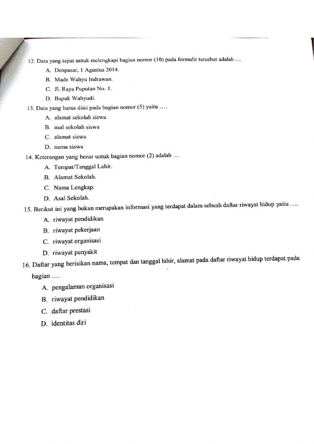 Tema 5 (Bahasa Indonesia)
