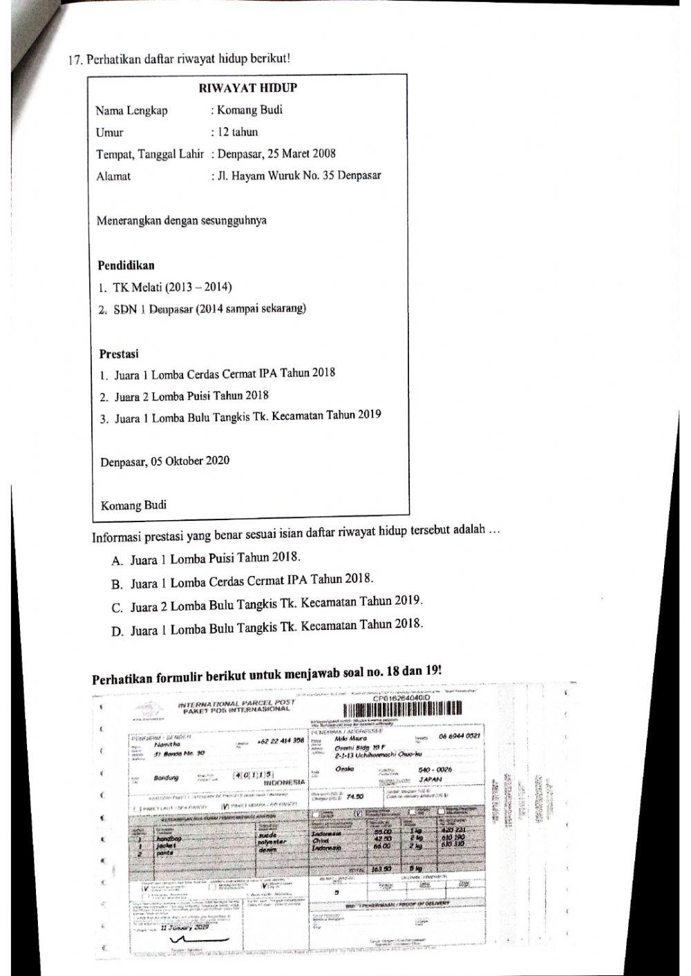 Tema 5 (Bahasa Indonesia)