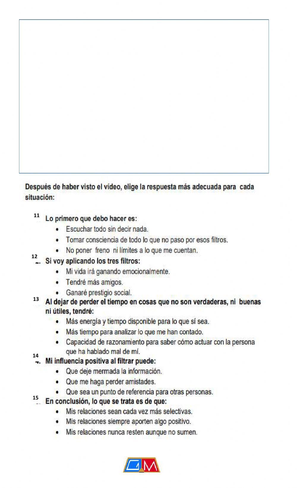 Examen de filosofia critica