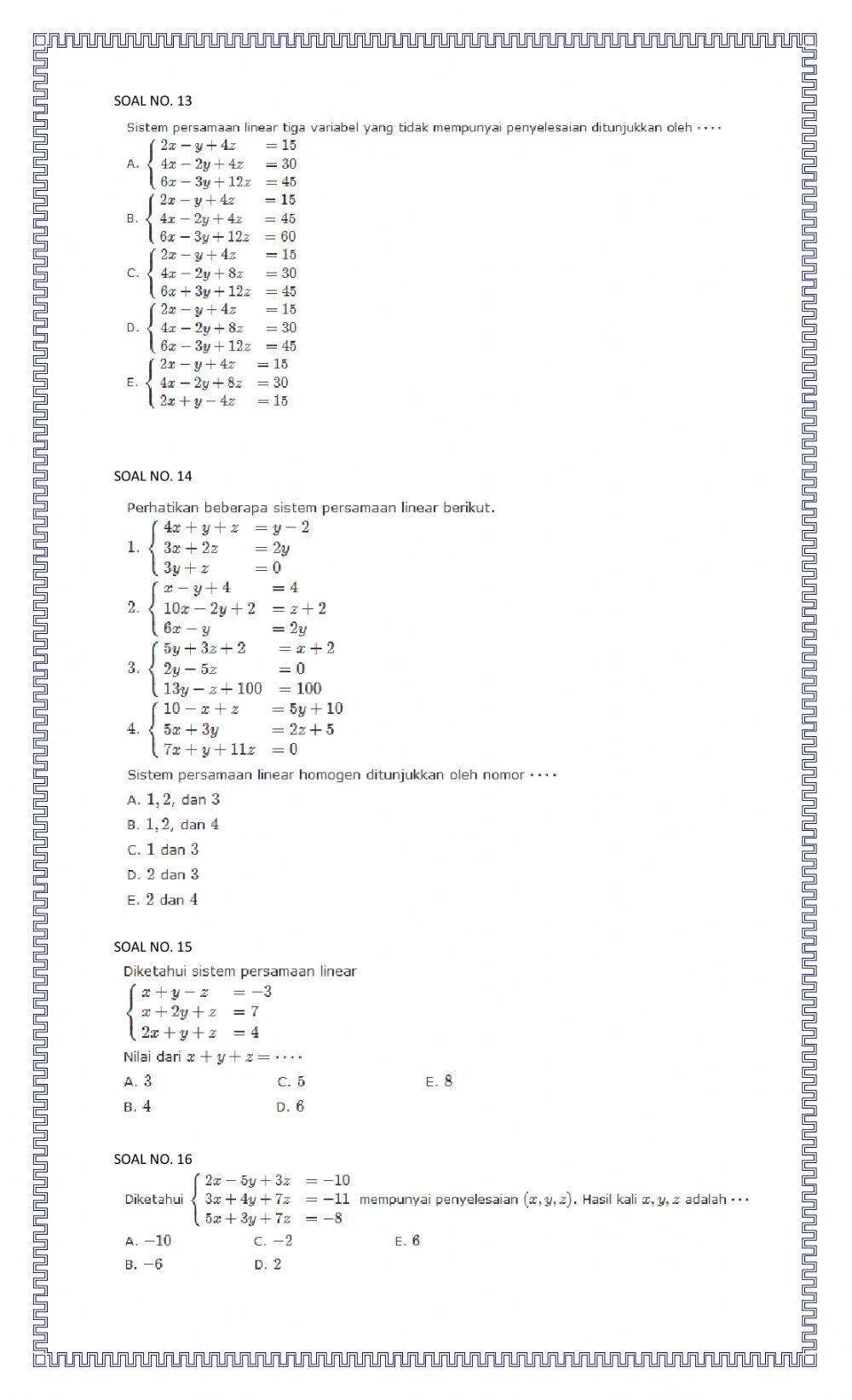 Penilaian akhir semester ganjil 2020-2021