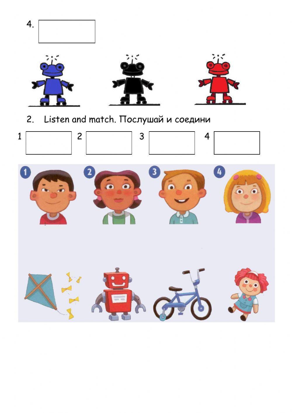 Kid's Box Starter. My toys