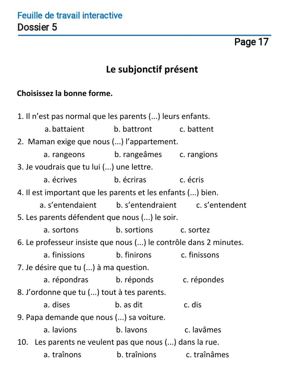 Le français-10 (повыш.)-Dossier 5-Page 17 (1) Le français-10 (повыш.)-Dossier 5-Page 17 (1)