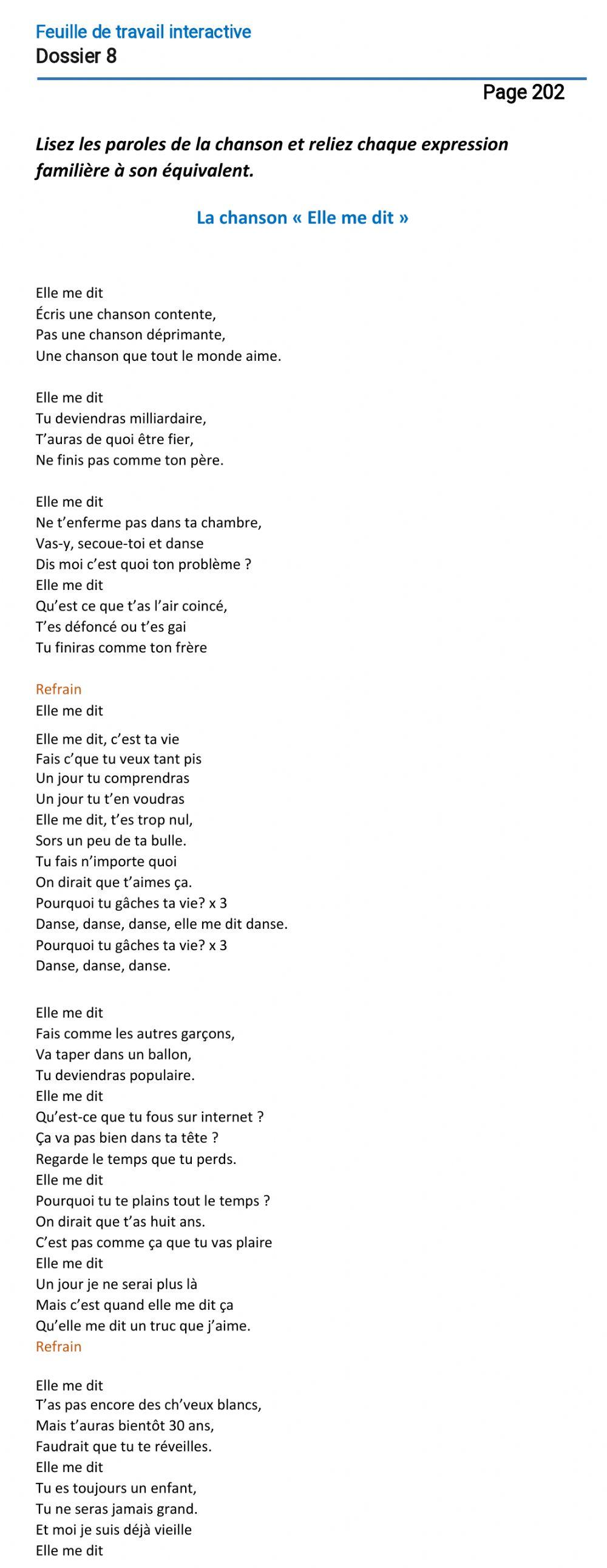 Le français-10 (повыш.)-Dossier8-Page 202 Le français-10 (повыш.)-Dossier8-Page 202