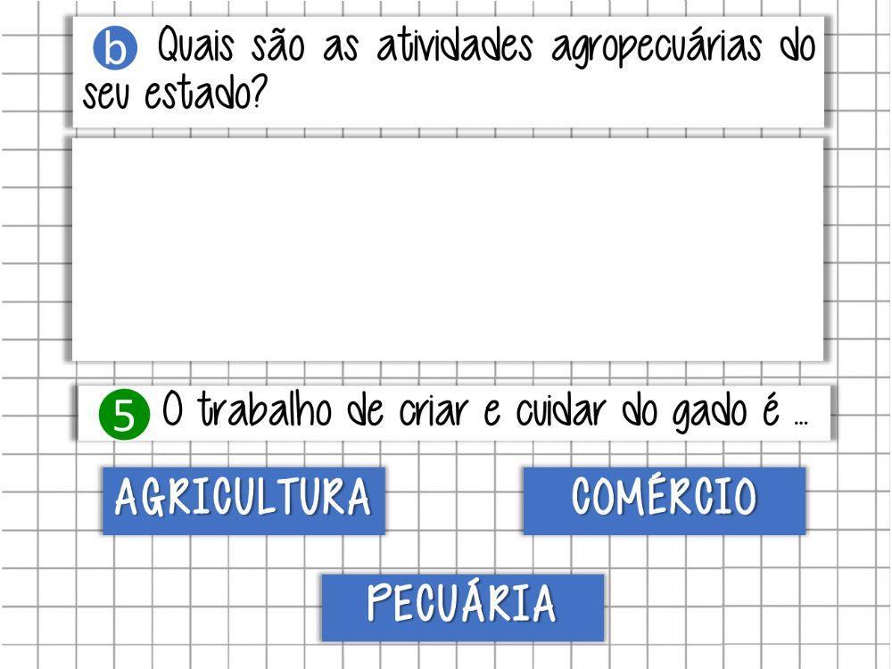 Agricultura e pecuária