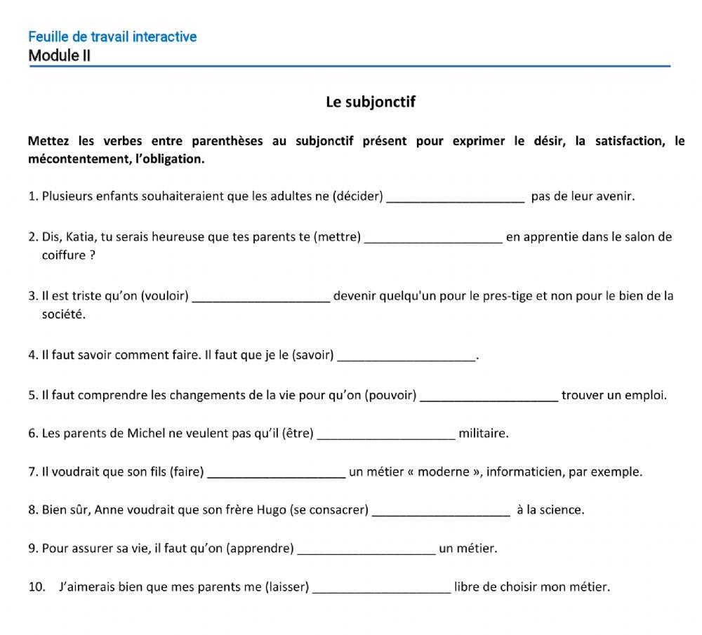 Le français-11-Module 2-Page 48