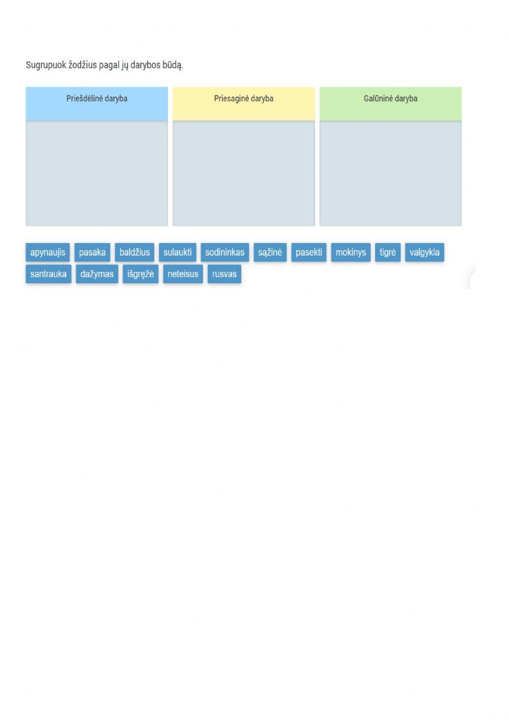 Žodžių darybos būdai.