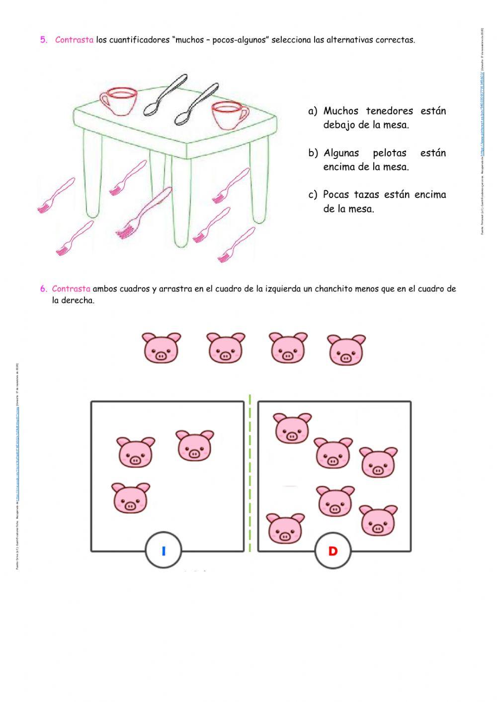 APLICA DIRECCIÓN :Ejercicios 5, 6 y  7