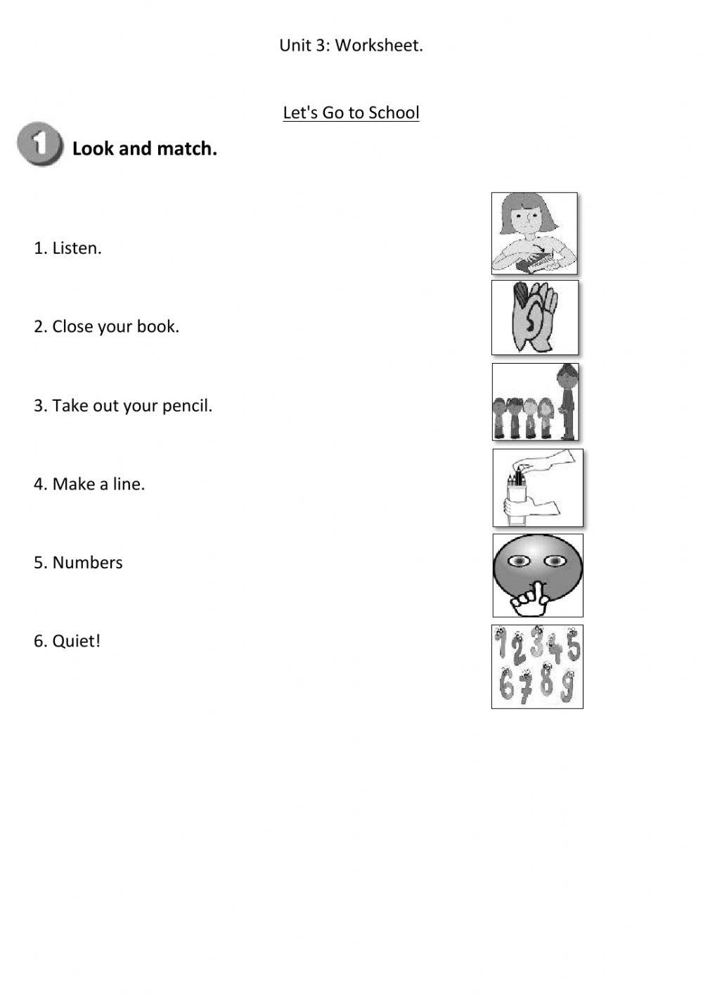Worksheet 3+4 activity | Live Worksheets