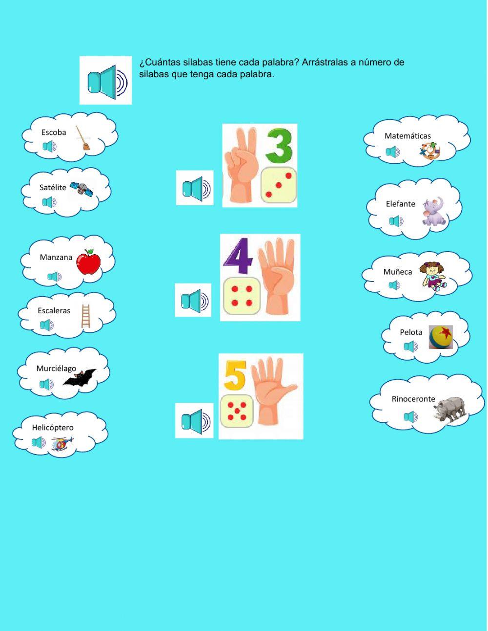 Conciencia silábica.
