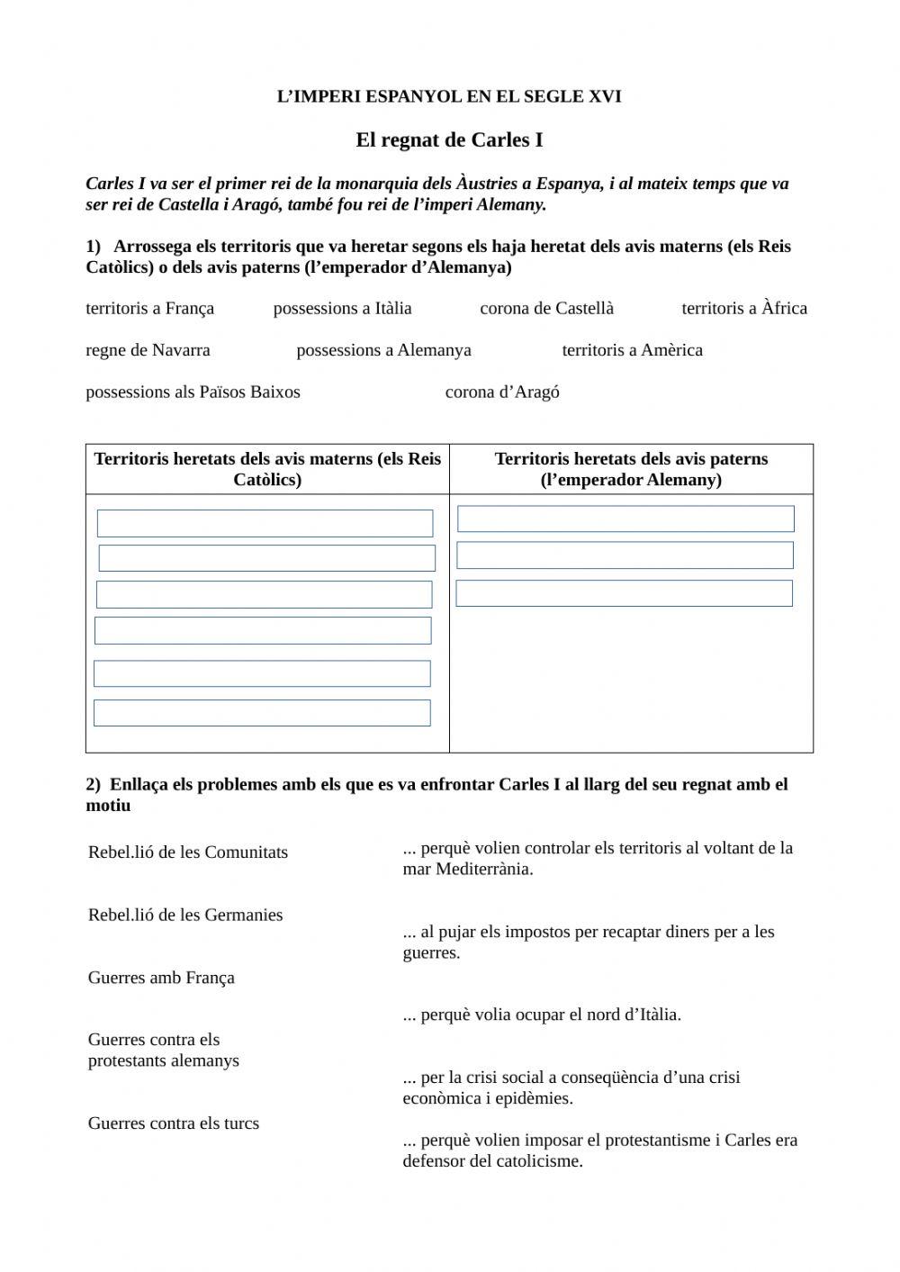 L'imperi espanyol en el segle XVI
