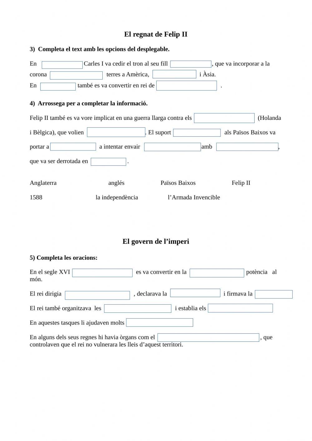 L'imperi espanyol en el segle XVI